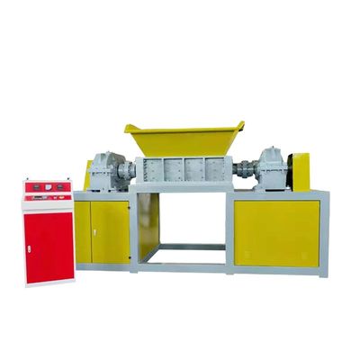 kwaliteit  Machinery Repairs Workshop Double Axis Recycling Chunk Foam Box Bottle Cardboard Cardboard Car Tire Plastic Shredder fabriek