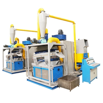 Geen van het het Schrootkoper van het Verontreinigingsafval de Draadkabel Granulator van de Recyclingsmachine